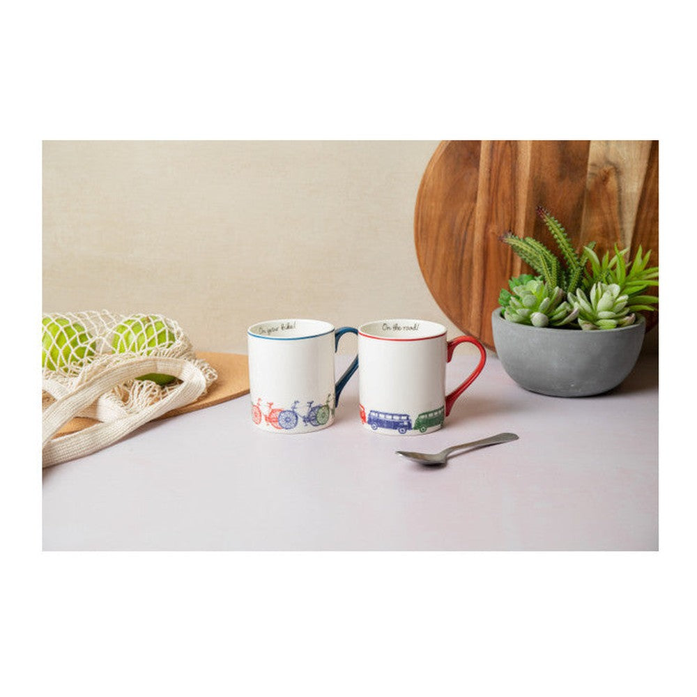 Kubek porcelanowy Rowery Mikasa – 280 ml – zdjęcie 7