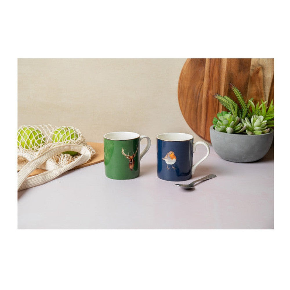Kubek porcelanowy Rudzik Mikasa – 280 ml – zdjęcie 4
