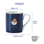 Kubek porcelanowy Rudzik Mikasa – 280 ml – zdjęcie 7