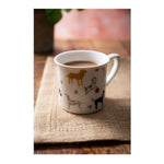 Kubek porcelanowy Ryflowany Psy Mikasa – 250 ml, zestaw 4 szt. – zdjęcie 5
