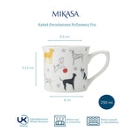 Kubek porcelanowy Ryflowany Psy Mikasa – 250 ml, zestaw 4 szt. – zdjęcie 7