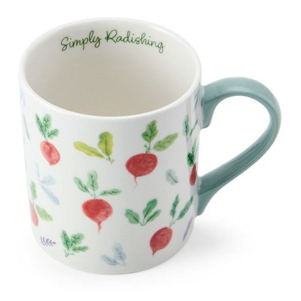 Kubek porcelanowy Rzodkiewki Mikasa – 280 ml – zdjęcie 2