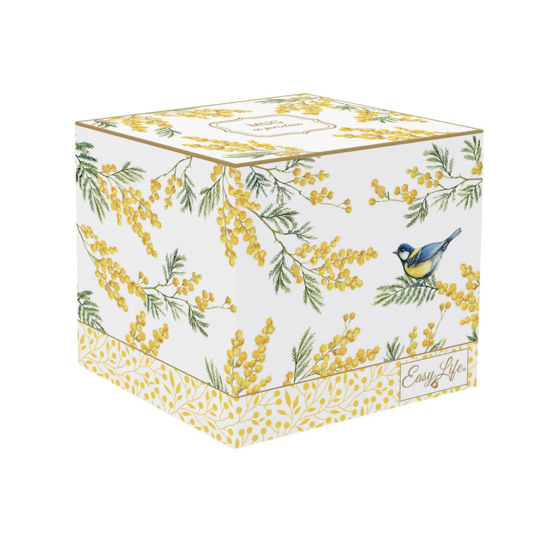 Kubek porcelanowy Sikorka Mimosa Easy Life 370 ml – zdjęcie 3