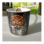 Kubek porcelanowy „Sowa z Precelkiem” PPD – wielokolorowy 350 ml – zdjęcie 3