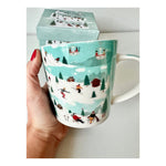 Kubek porcelanowy „St. Moritz” PPD – wielokolorowy 350 ml – zdjęcie 3