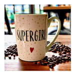 Kubek porcelanowy Supergirl PPD – biały 250 ml – zdjęcie 2