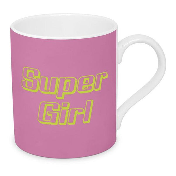 Kubek porcelanowy Supergirl PPD – różowy, 350 ml