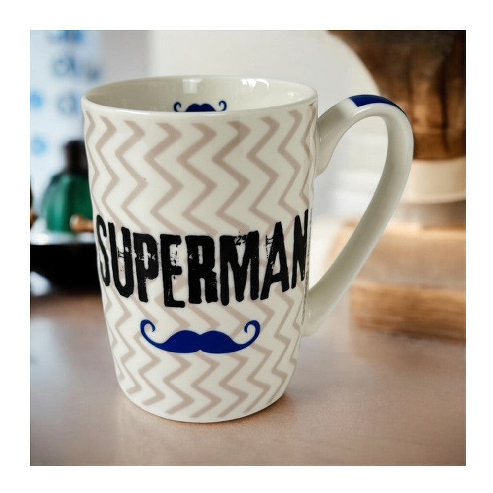 Kubek porcelanowy Superman PPD – biały 250 ml – zdjęcie 2