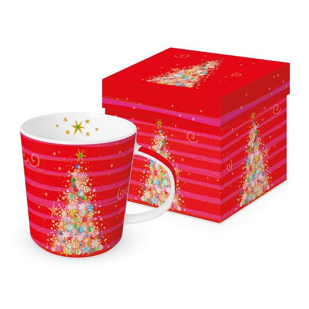 Kubek porcelanowy Świąteczna Choinka PPD – 400 ml