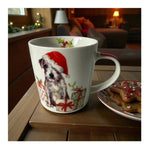 Kubek porcelanowy Świąteczny Pies PPD – wielokolorowy, 350 ml – zdjęcie 3