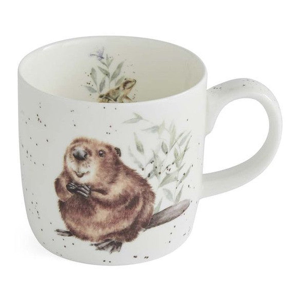 Kubek porcelanowy Wrendale Designs Royal Worcester – bóbr, 310 ml – zdjęcie 5