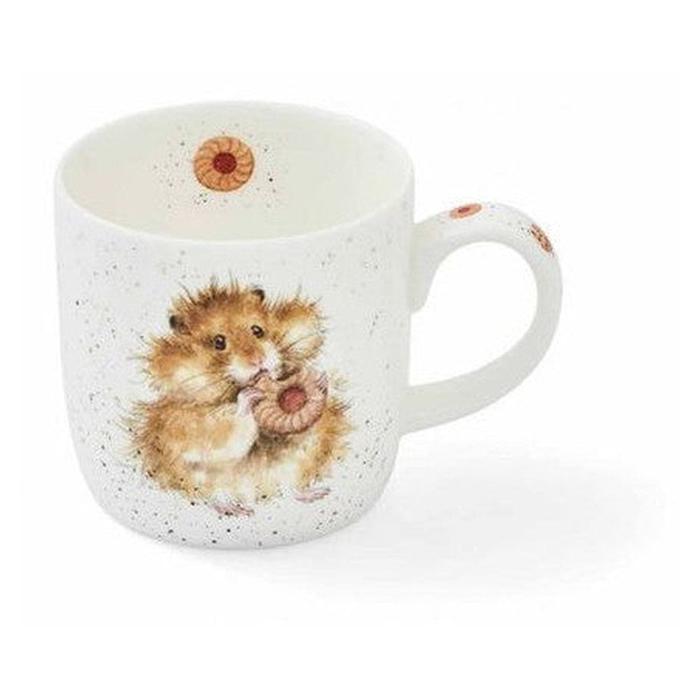 Kubek porcelanowy Wrendale Designs Royal Worcester – chomik łakomczuch, 310 ml – zdjęcie 5