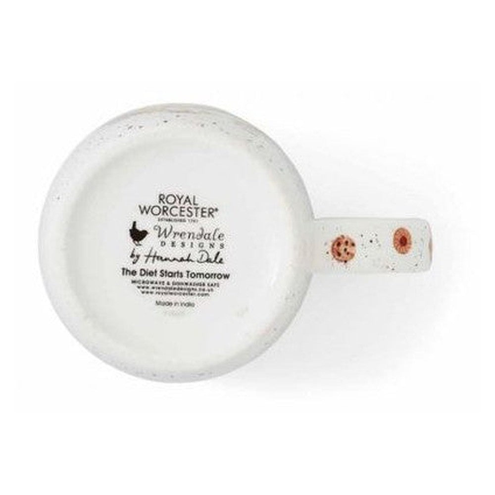 Kubek porcelanowy Wrendale Designs Royal Worcester – chomik łakomczuch, 310 ml – zdjęcie 6