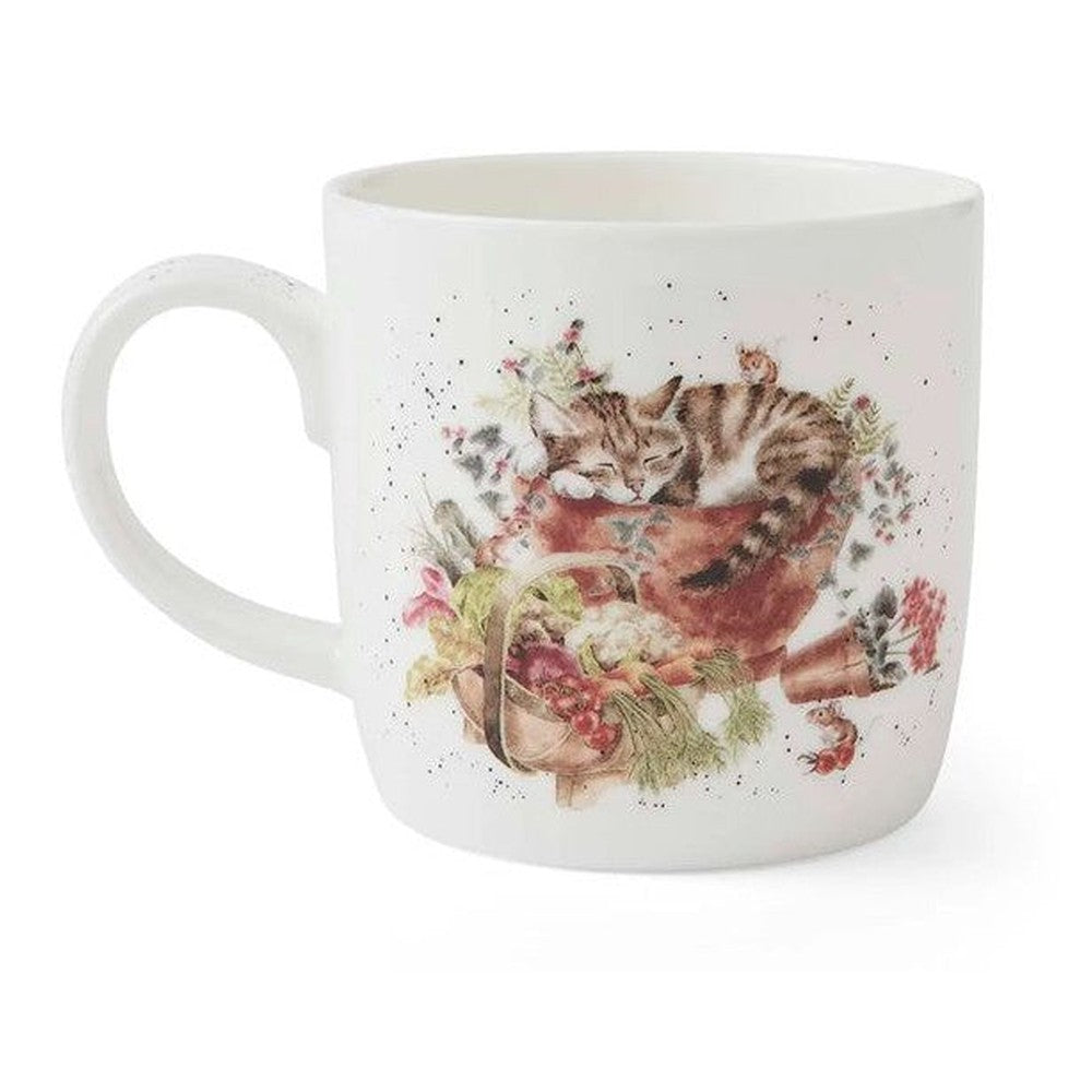 Kubek porcelanowy Wrendale Designs Royal Worcester – drzemiący pies i króliki, 310 ml – zdjęcie 3