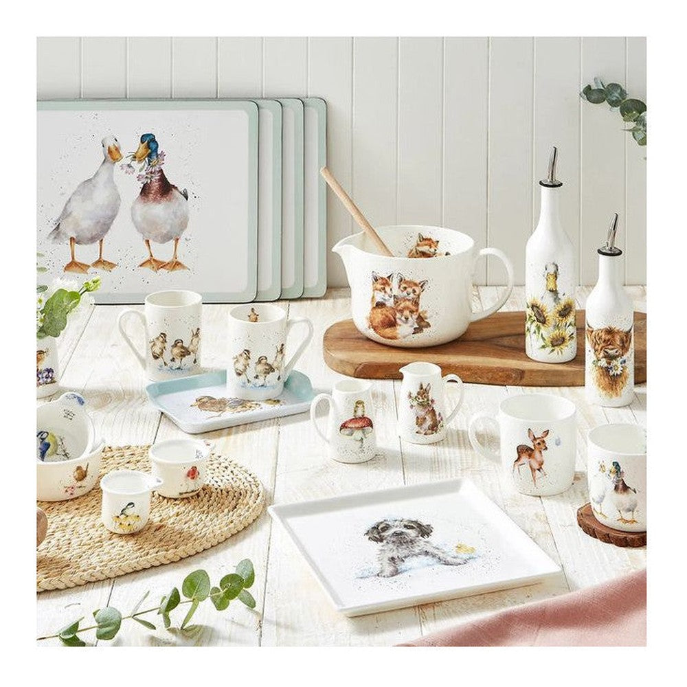 Kubek porcelanowy Wrendale Designs Royal Worcester – drzemiący pies i króliki, 310 ml – zdjęcie 7