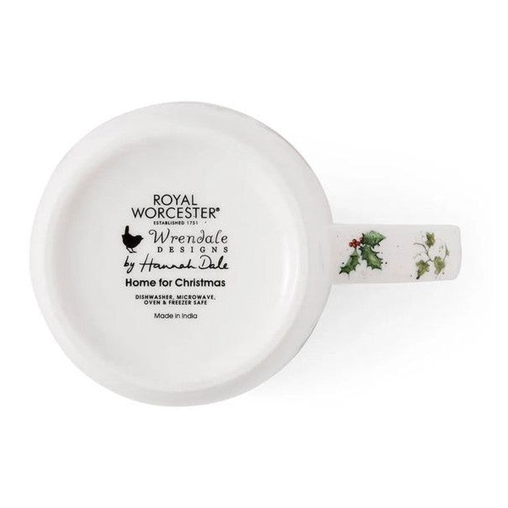 Kubek porcelanowy Wrendale Designs Royal Worcester – jeż i muchomory, 310 ml – zdjęcie 4