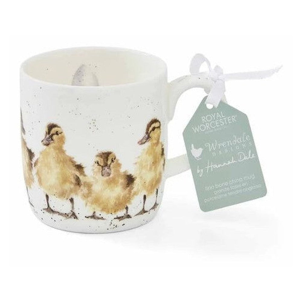 Kubek porcelanowy Wrendale Designs Royal Worcester – kaczuszki, 310 ml – zdjęcie 2
