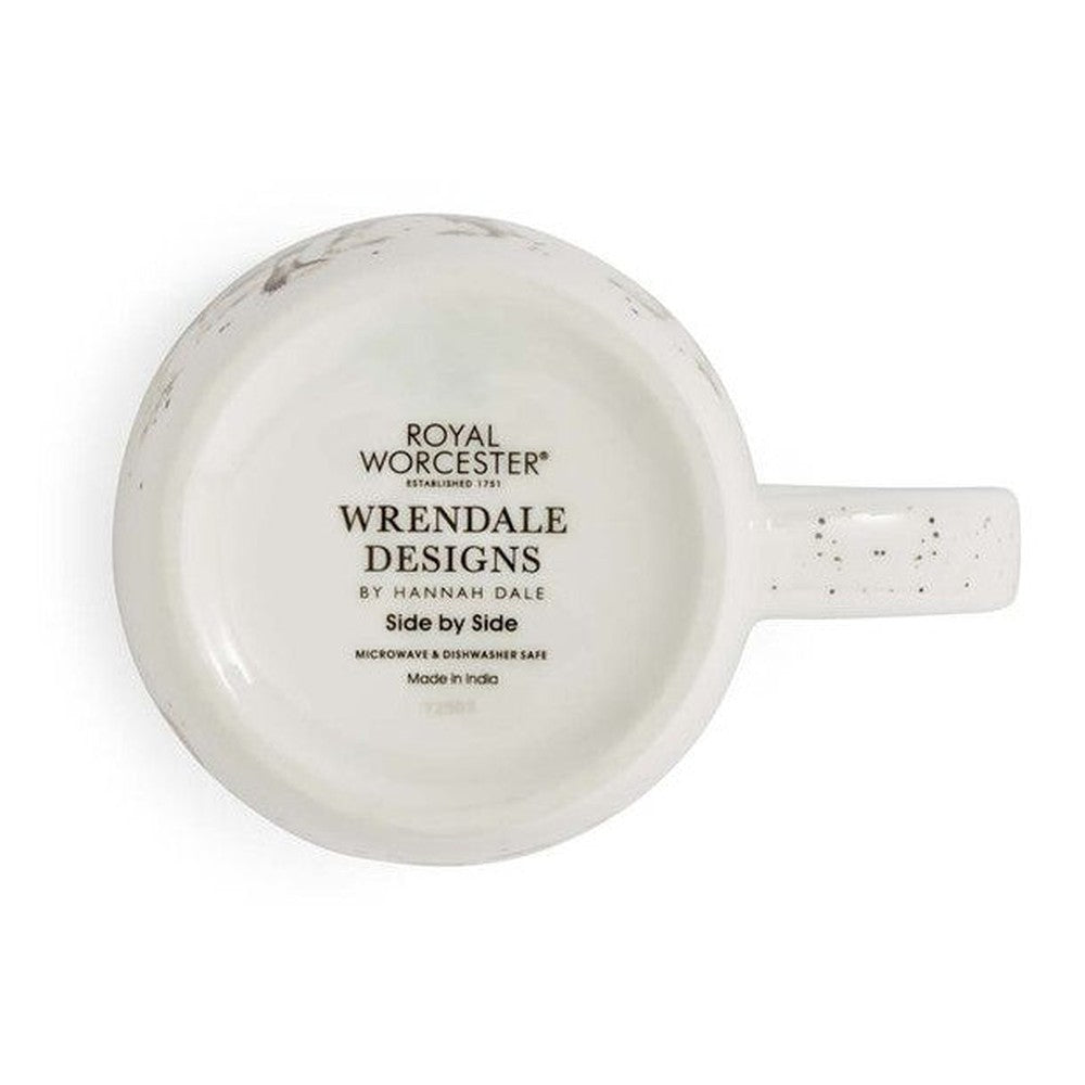 Kubek porcelanowy Wrendale Designs Royal Worcester – konie, 310 ml – zdjęcie 2