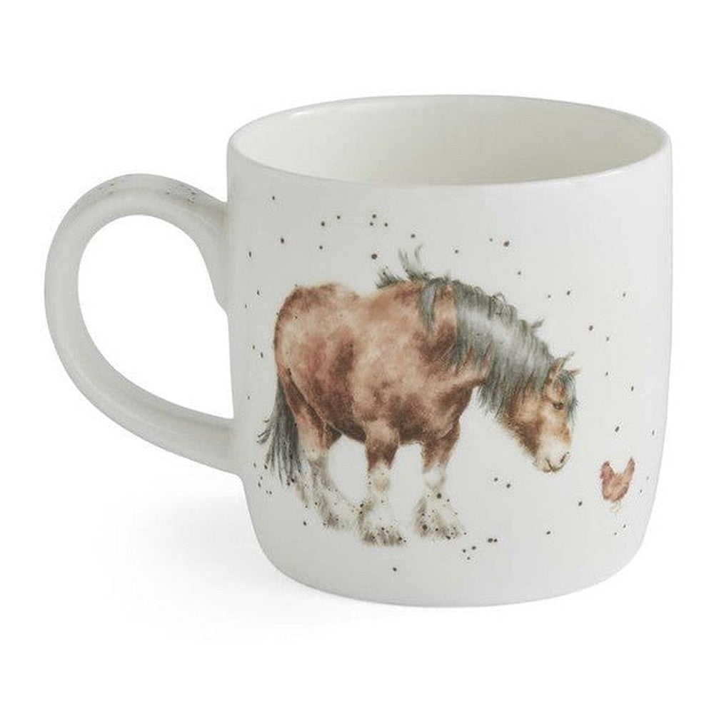 Kubek porcelanowy Wrendale Designs Royal Worcester – konie, 310 ml – zdjęcie 5