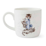 Kubek porcelanowy Wrendale Designs Royal Worcester – kotki na różowym fotelu, 310 ml – zdjęcie 3