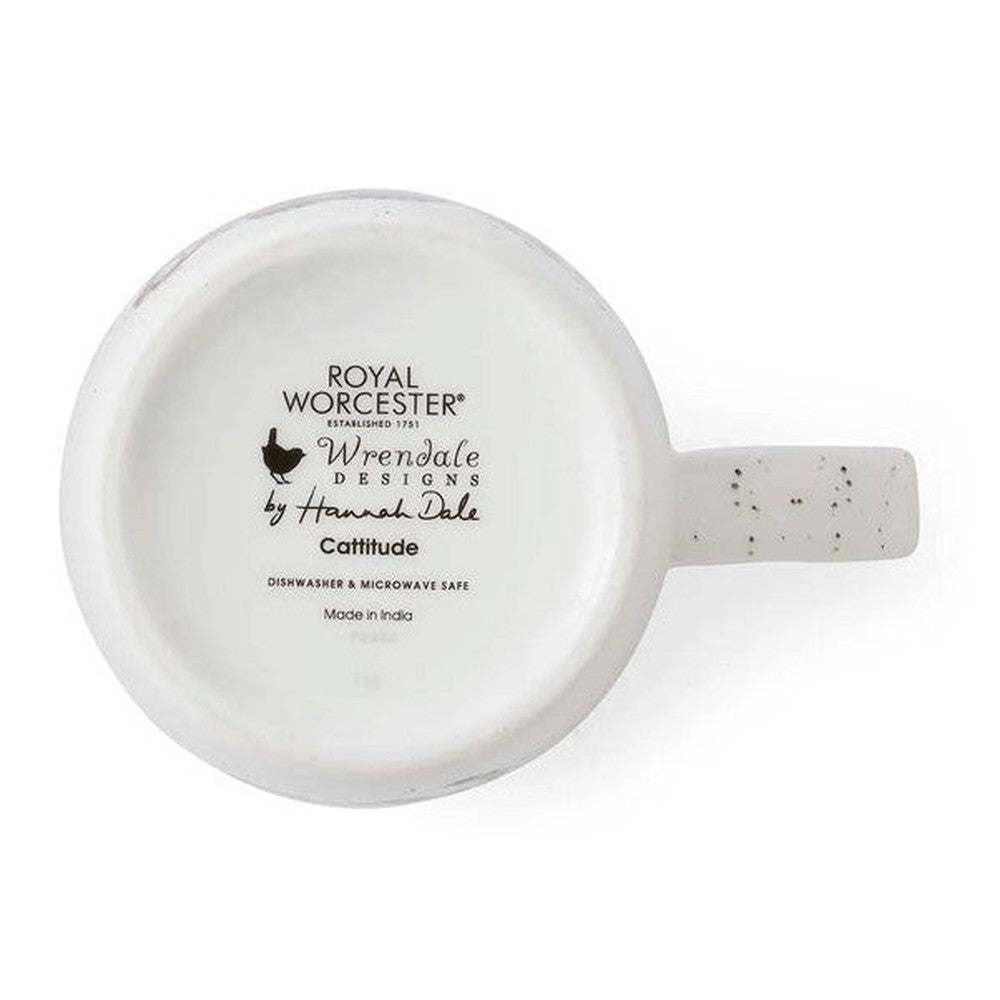 Kubek porcelanowy Wrendale Designs Royal Worcester – kotki na różowym fotelu, 310 ml – zdjęcie 4