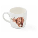 Kubek porcelanowy Wrendale Designs Royal Worcester – krowa rasy highland, 310 ml – zdjęcie 4