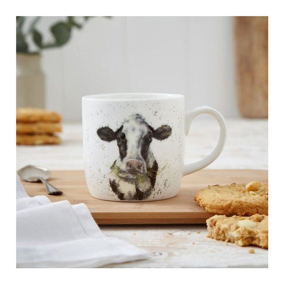 Kubek porcelanowy Wrendale Designs Royal Worcester – krowy, 310 ml – zdjęcie 2