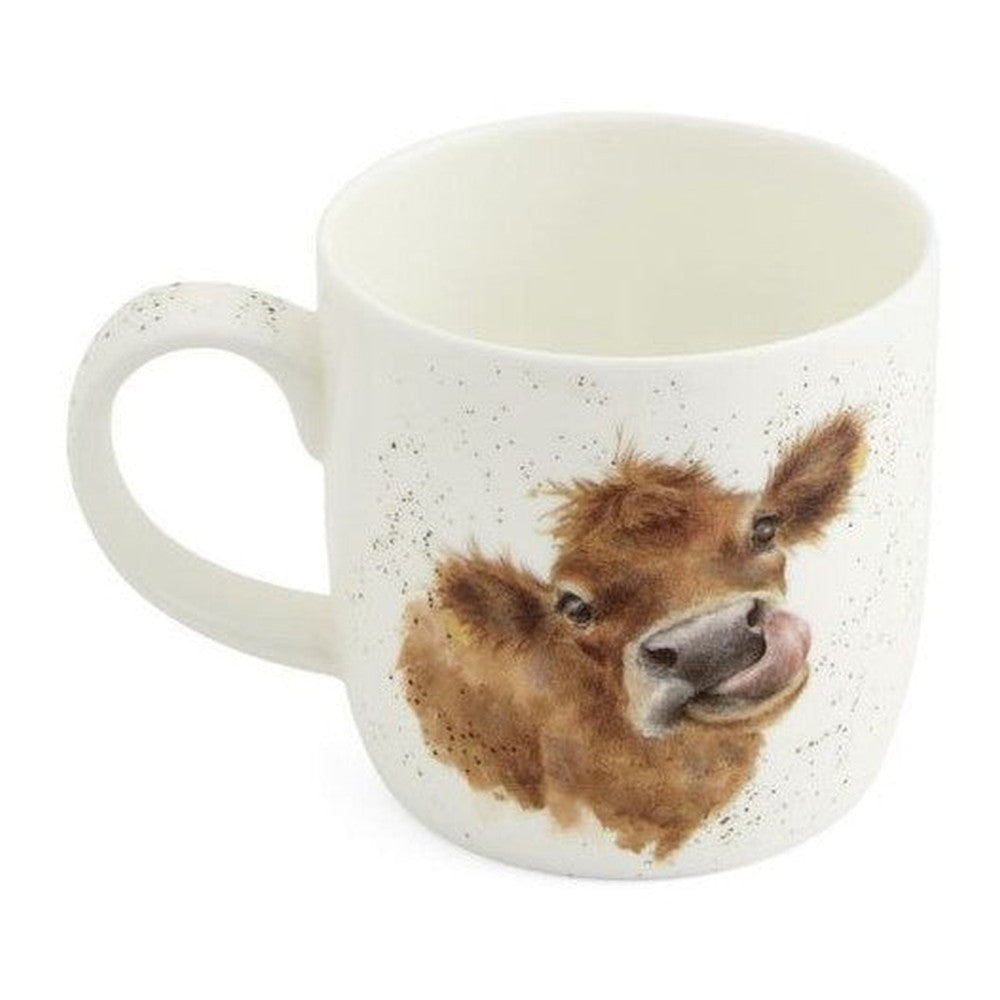 Kubek porcelanowy Wrendale Designs Royal Worcester – krowy, 310 ml – zdjęcie 3