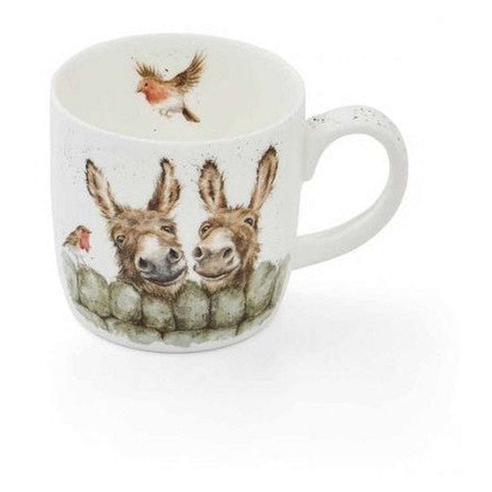 Kubek porcelanowy Wrendale Designs Royal Worcester – osiołki, 310 ml – zdjęcie 5