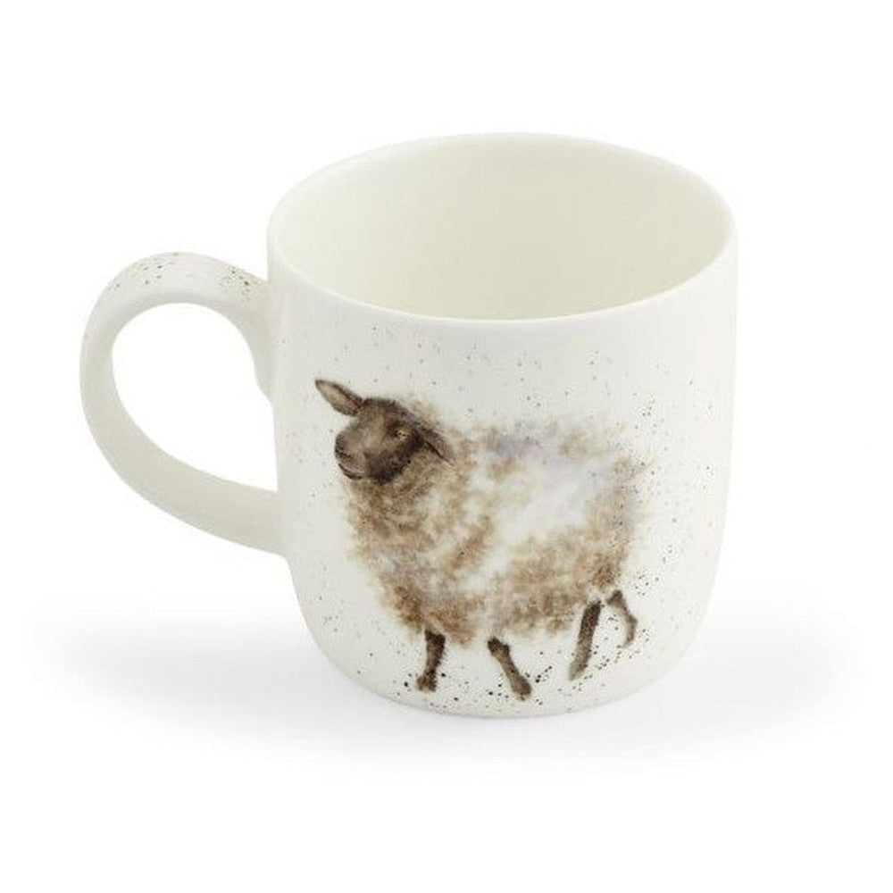 Kubek porcelanowy Wrendale Designs Royal Worcester – owieczki, 310 ml – zdjęcie 4