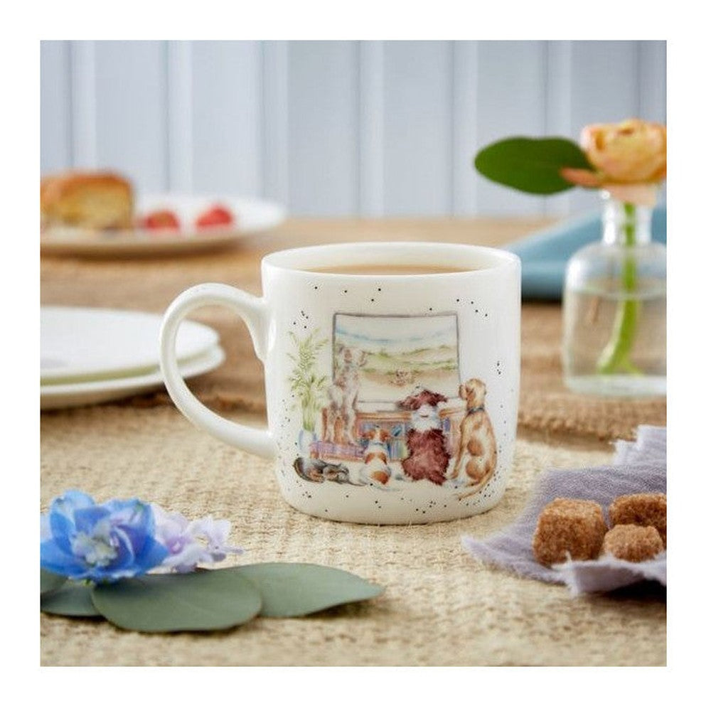 Kubek porcelanowy Wrendale Designs Royal Worcester – pieski, 310 ml – zdjęcie 4
