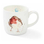 Kubek porcelanowy Wrendale Designs Royal Worcester – ptaszek rudzik, 310 ml – zdjęcie 5