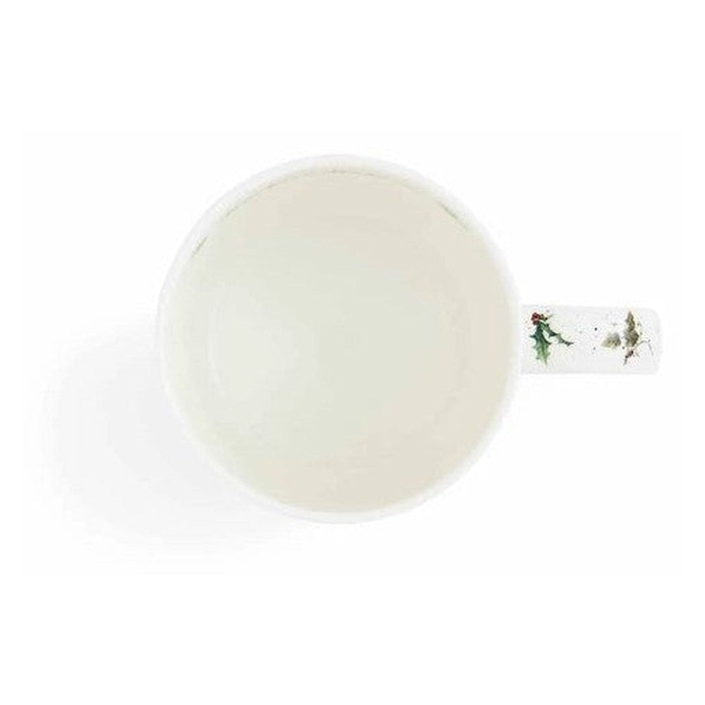 Kubek porcelanowy Wrendale Designs Royal Worcester – ptaszki rudziki, 310 ml – zdjęcie 4