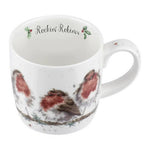 Kubek porcelanowy Wrendale Designs Royal Worcester – ptaszki rudziki, 310 ml – zdjęcie 6