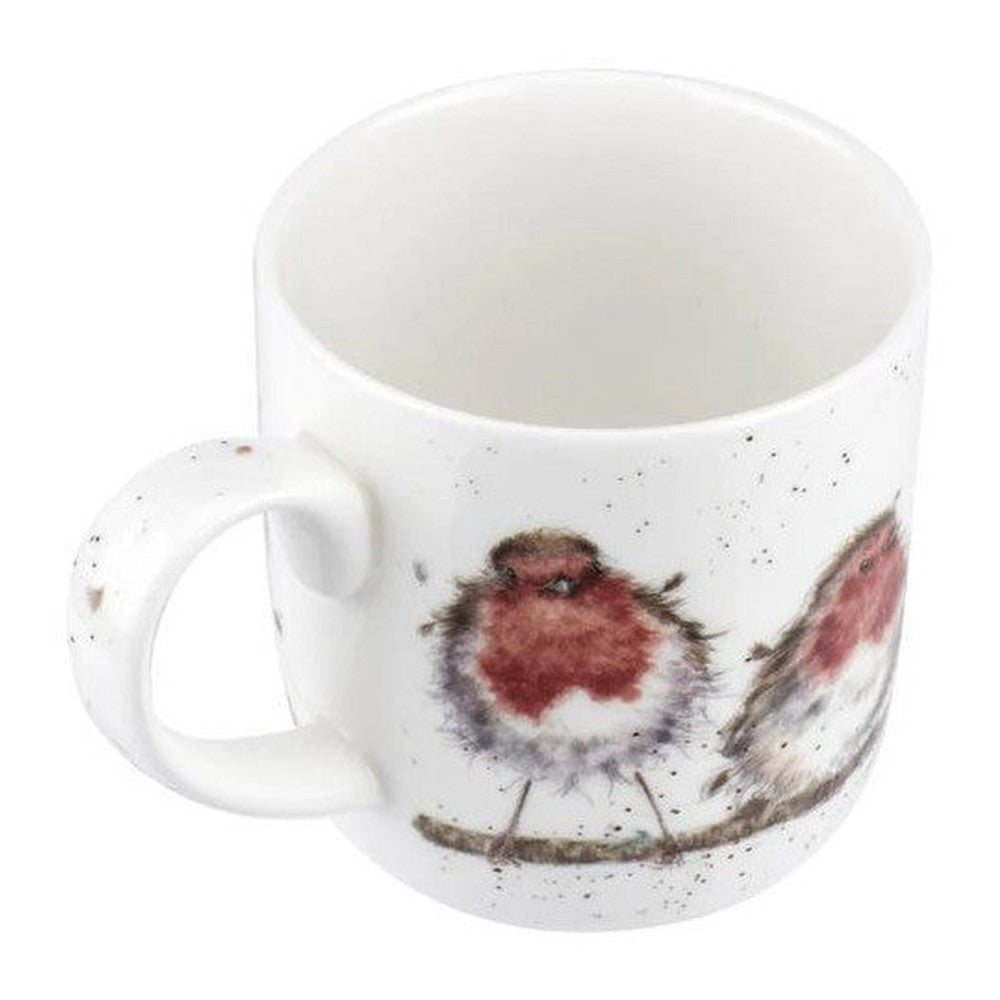 Kubek porcelanowy Wrendale Designs Royal Worcester – ptaszki rudziki, 310 ml – zdjęcie 7