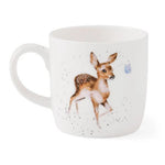 Kubek porcelanowy Wrendale Designs Royal Worcester – sarenka i jelonek, 310 ml – zdjęcie 3