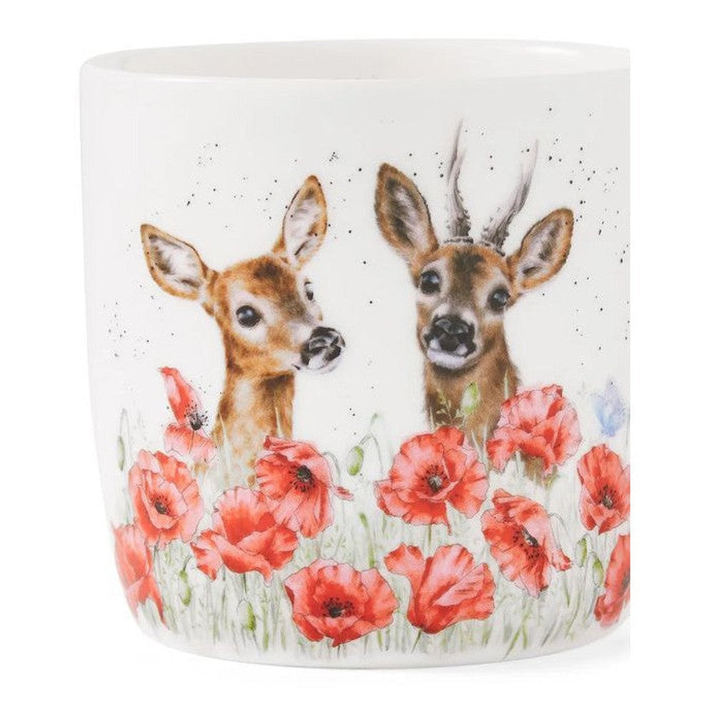Kubek porcelanowy Wrendale Designs Royal Worcester – sarenka i jelonek, 310 ml – zdjęcie 6