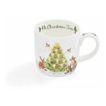 Kubek porcelanowy Wrendale Designs Royal Worcester – świąteczna choinka, 310 ml – zdjęcie 4