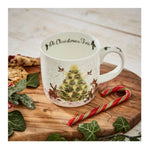 Kubek porcelanowy Wrendale Designs Royal Worcester – świąteczna choinka, 310 ml – zdjęcie 5