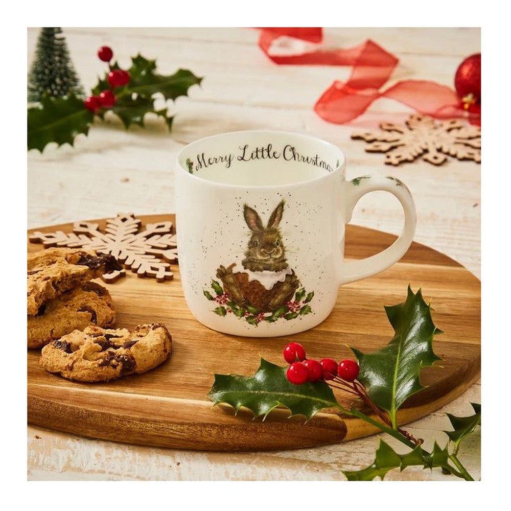 Kubek porcelanowy Wrendale Designs Royal Worcester – zajączek w puddingu, 310 ml – zdjęcie 5