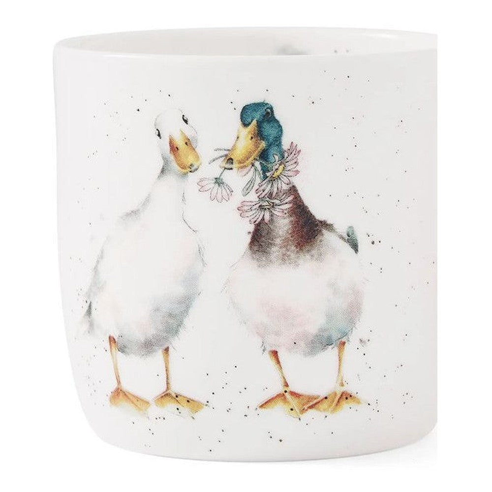 Kubek porcelanowy Wrendale Designs Royal Worcester – zakochane kaczki, 310 ml – zdjęcie 7