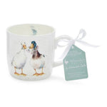 Kubek porcelanowy Wrendale Designs Royal Worcester – zakochane kaczki, 310 ml – zdjęcie 8