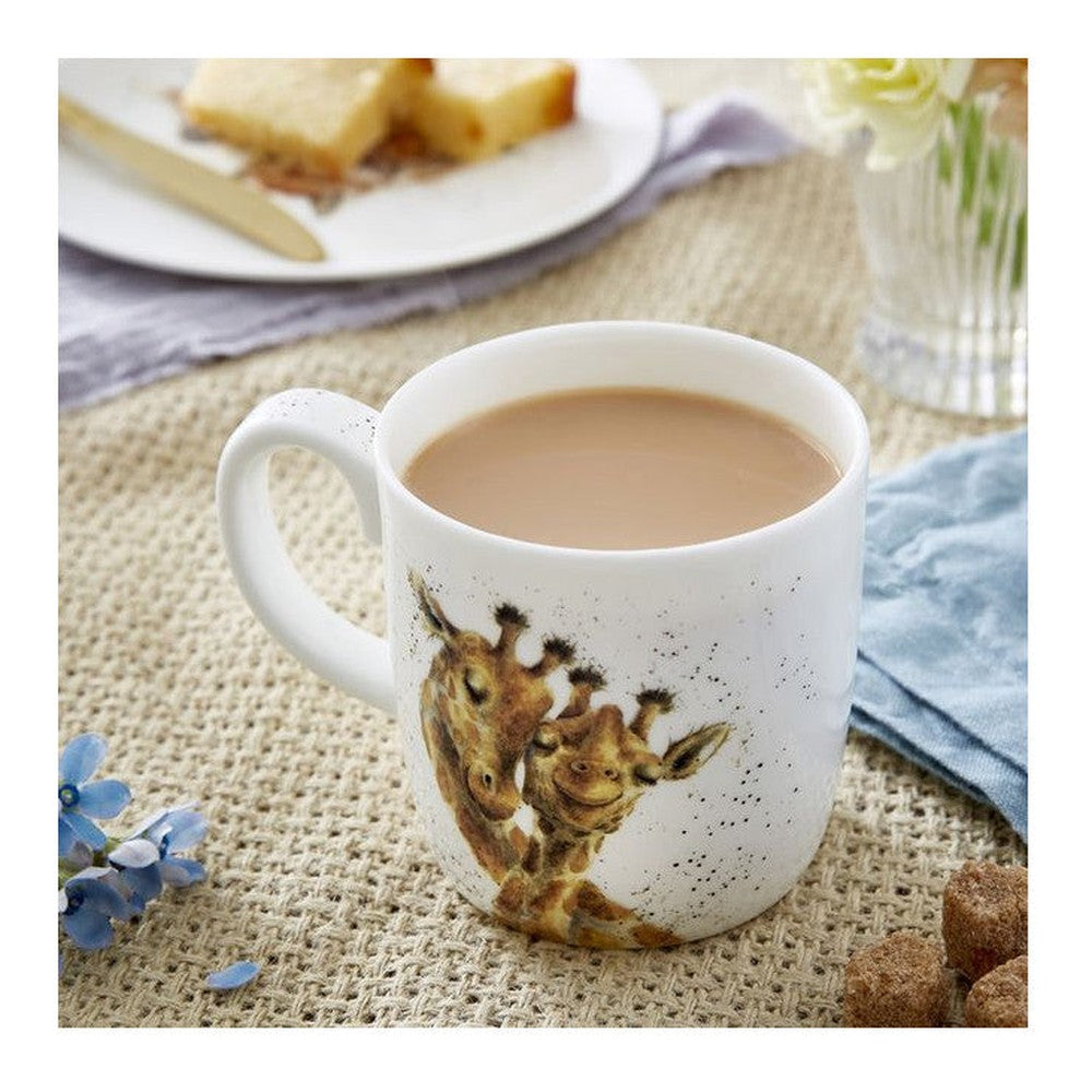Kubek porcelanowy Wrendale Designs Royal Worcester – żyrafy „I Love You”, 400 ml – zdjęcie 4