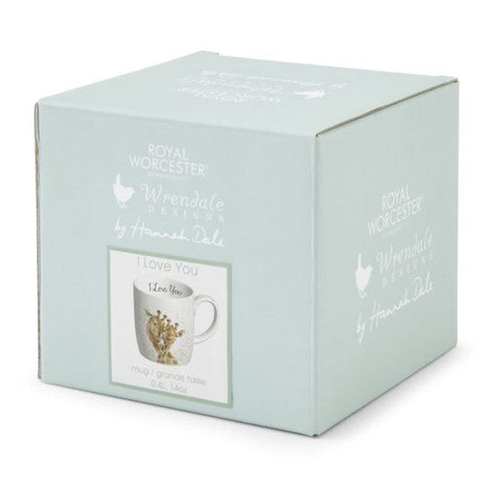 Kubek porcelanowy Wrendale Designs Royal Worcester – żyrafy „I Love You”, 400 ml – zdjęcie 7