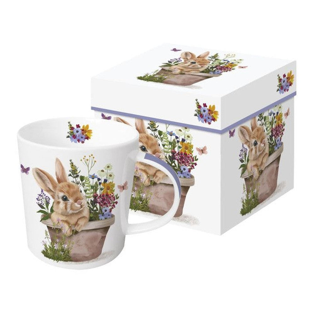 Kubek porcelanowy Zajączek w Kwiatkach PPD – 400 ml