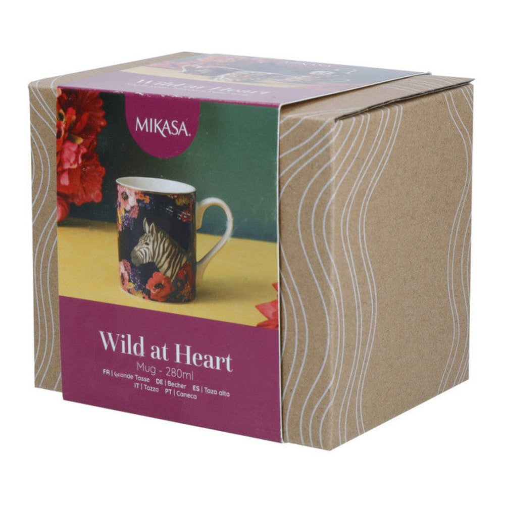 Kubek porcelanowy Zebra Wild at Heart Mikasa – 280 ml – zdjęcie 8