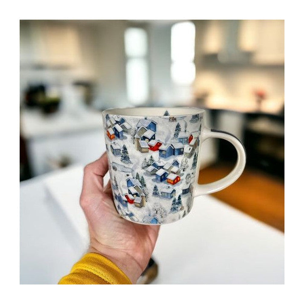 Kubek porcelanowy „Zimowe Miasteczko” PPD – wielokolorowy 350 ml – zdjęcie 2