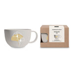 Kubek porcelanowy Złoty Liść PPD – wielokolorowy, 550 ml