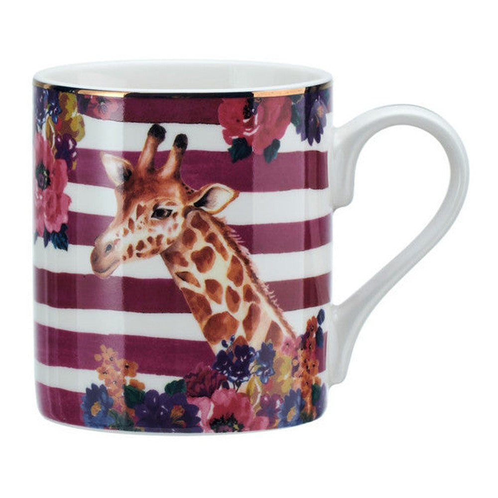 Kubek porcelanowy Żyrafa Wild at Heart Mikasa – 280 ml