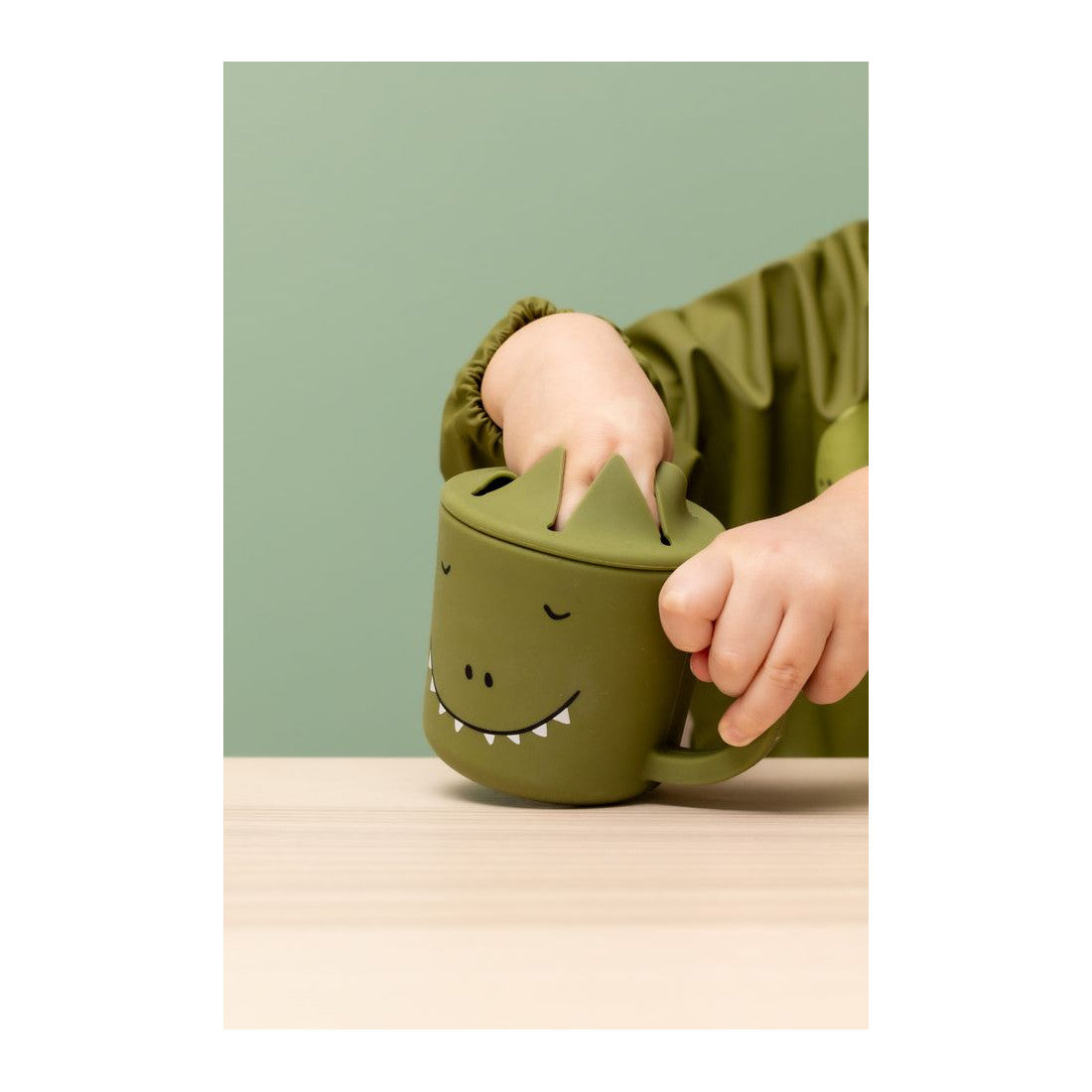 Kubek silikonowy na przekąski Dinozaur Trixie – 11 × 8 × 8 cm – zdjęcie 3